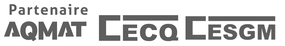 Fier partenaire AQMAT / CESGM / CECQ